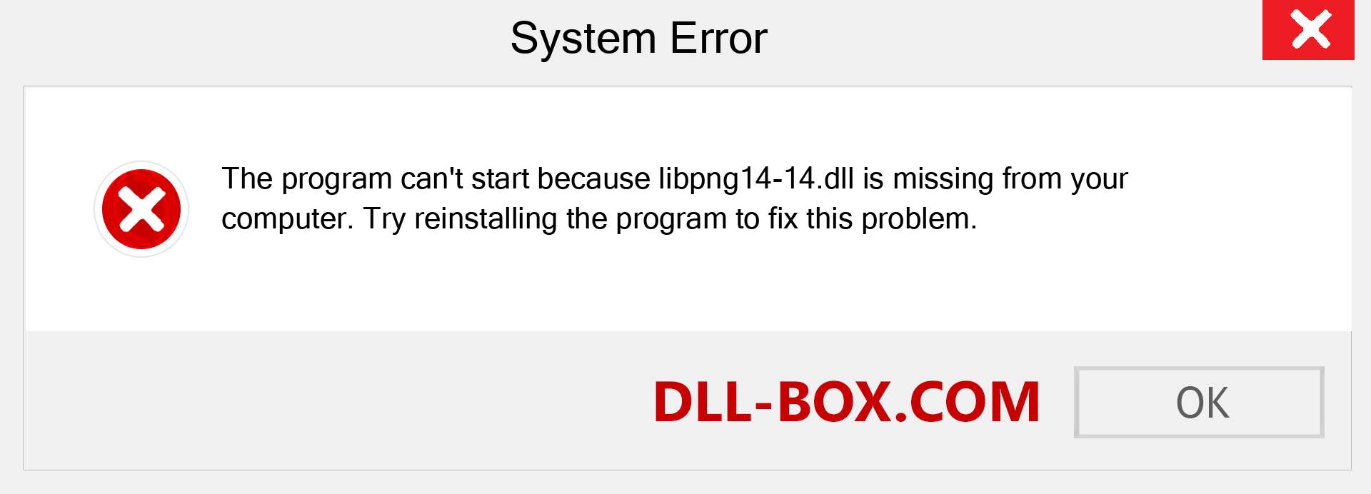  libpng14-14.dll file is missing?. Download for Windows 7, 8, 10 - Fix  libpng14-14 dll Missing Error on Windows, photos, images